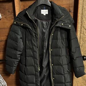 Cole Haan Black Puffer Coat